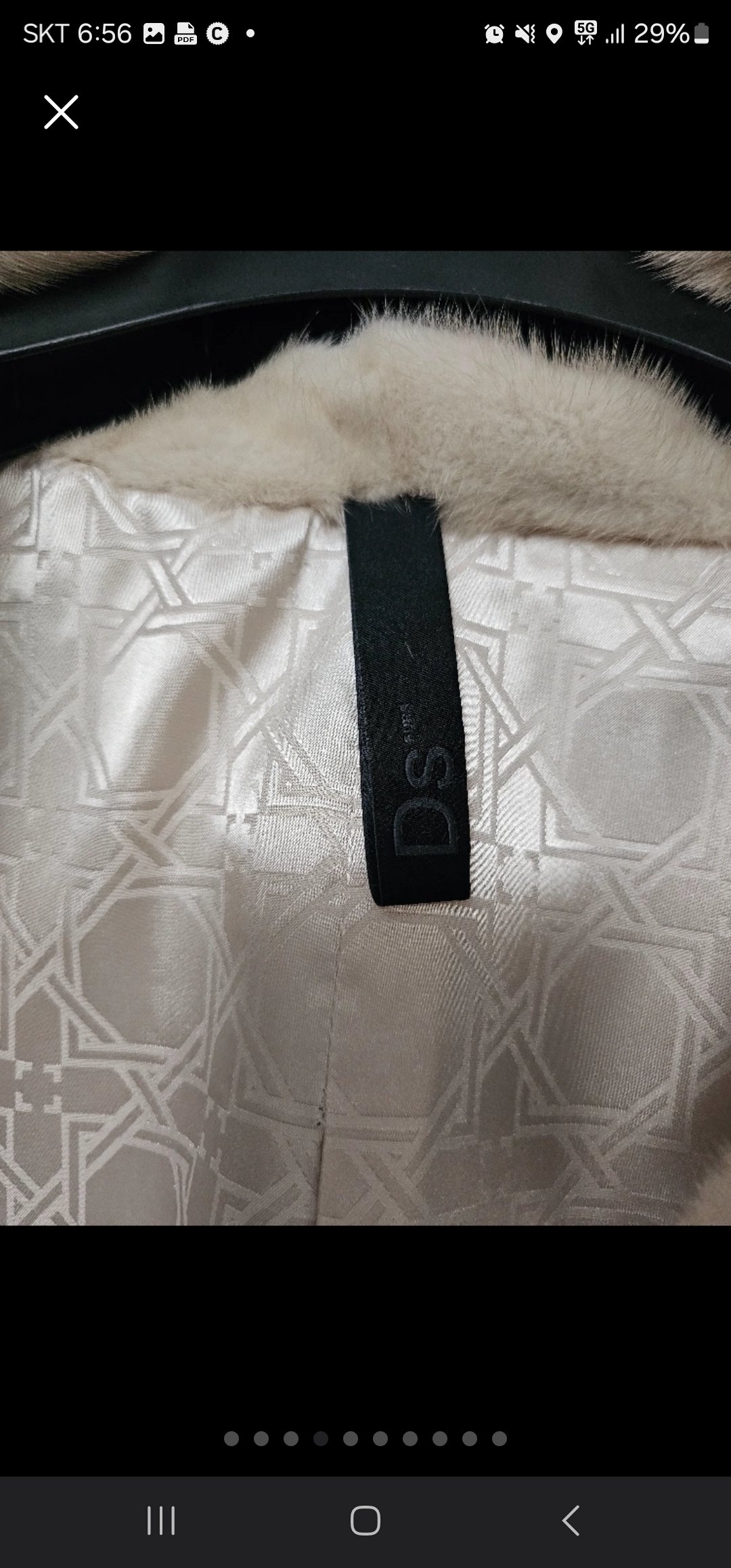 Ds fur 밍크쟈켓